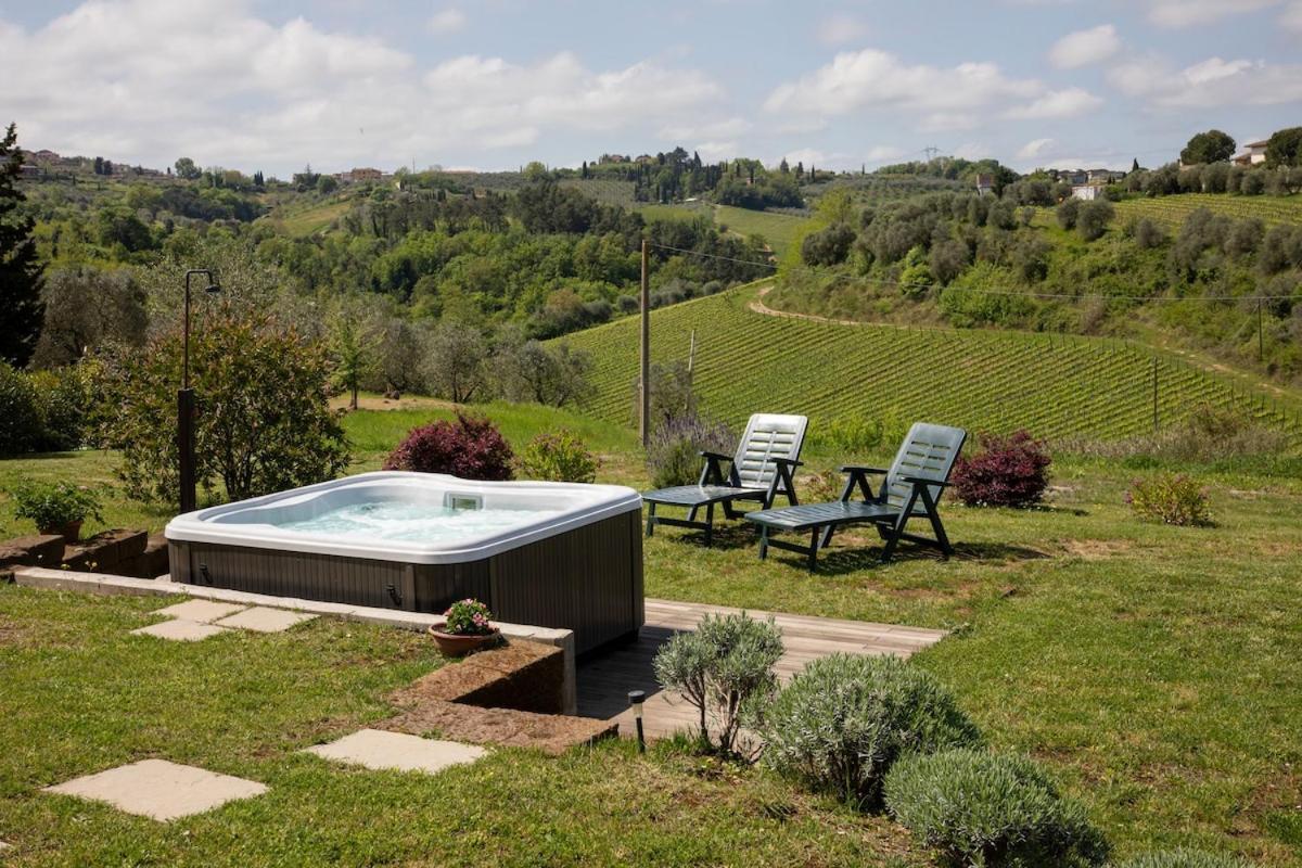 Vila Casa Bonelli Montaione Exteriér fotografie